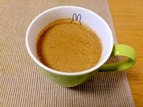 寒い夜だから☆チャイ風カフェオレ